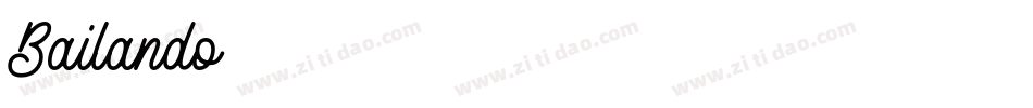 Bailando字体转换