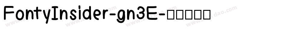 FontyInsider-gn3E字体转换