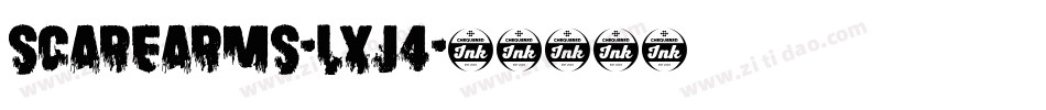 ScareArms-Lxj4字体转换