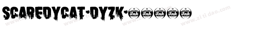 Scaredycat-dyzK字体转换