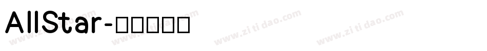 AllStar字体转换