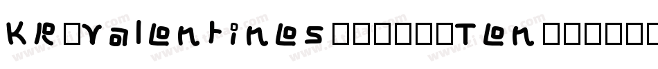 KR-Valentines-2006-Ten-1字体转换
