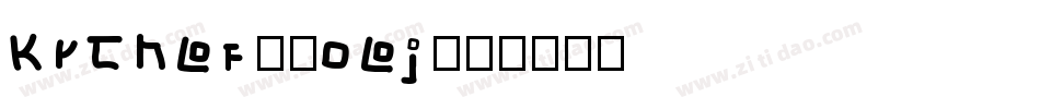 KrChef-9oej字体转换