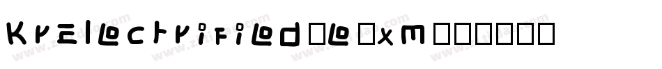KrElectrified-e2xm字体转换