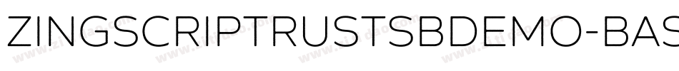 ZingScriptRustSBDemo-Base字体转换