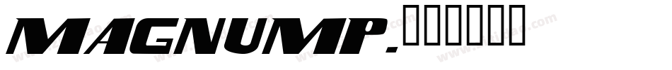 MAGNUMP.字体转换