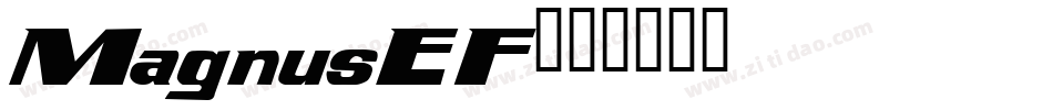 MagnusEF字体转换