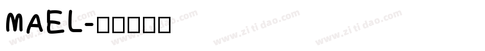 MAEL字体转换