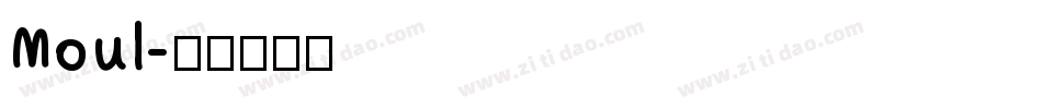 Moul字体转换