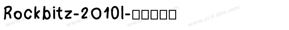 Rockbitz-2O10l字体转换