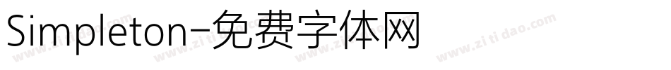 Simpleton字体转换