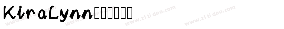 KiraLynn字体转换