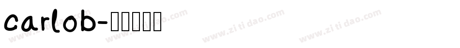 carlob字体转换