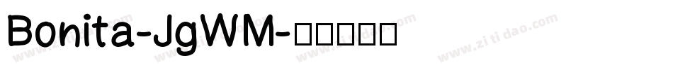 Bonita-JgWM字体转换