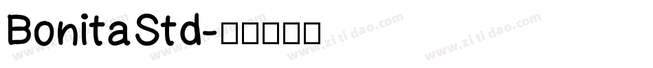BonitaStd字体转换