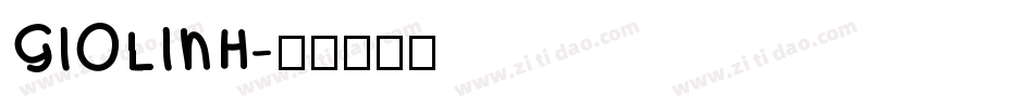 GIOLINH字体转换
