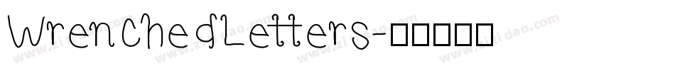WrenchedLetters字体转换