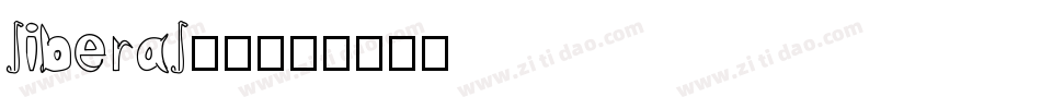 liberal字体字体转换