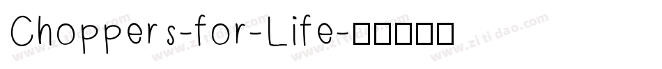 Choppers-for-Life字体转换