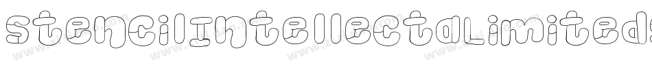 StencilIntellectaLimitedSet-oly4字体转换