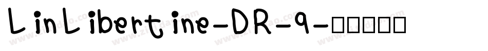 LinLibertine-DR-9字体转换