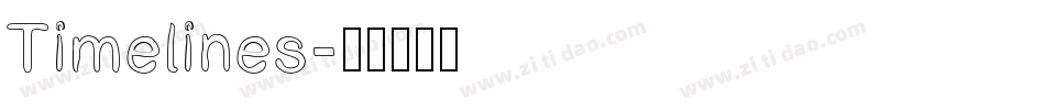 Timelines字体转换