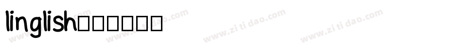 linglish字体转换