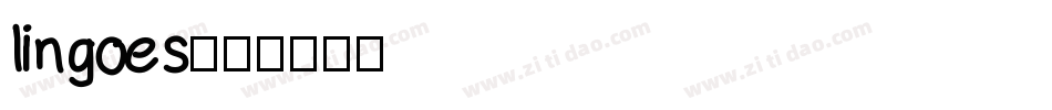 lingoes字体转换