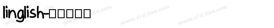 linglish字体转换