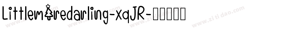 Littlemoredarling-xqJR字体转换