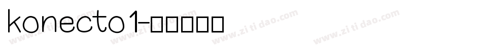 konecto1字体转换