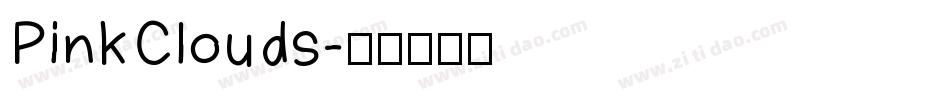PinkClouds字体转换