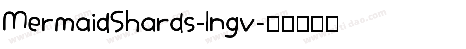 MermaidShards-1ngv字体转换