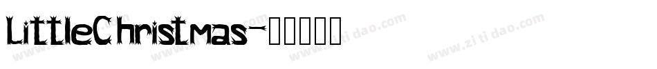 LittleChristmas字体转换