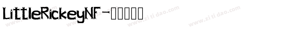 LittleRickeyNF字体转换