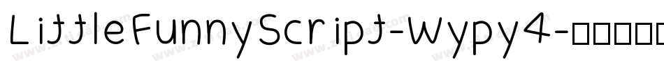 LittleFunnyScript-Wypy4字体转换