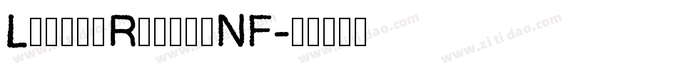 LittleRickeyNF字体转换