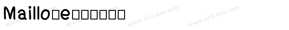 Maillove字体转换