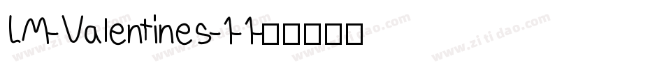 LM-Valentines-1-1字体转换
