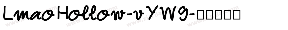 LmaoHollow-vYW9字体转换