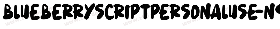 BlueberryScriptPersonalUse-n9YJ字体转换
