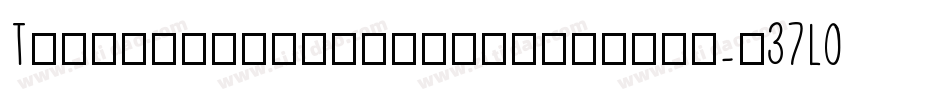 Thehangoverdecaderegular-x37LO字体转换