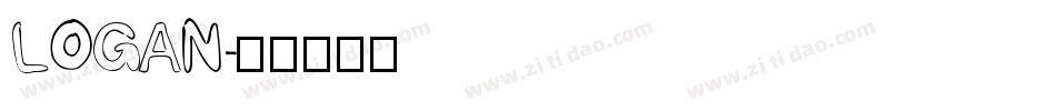 LOGAN字体转换