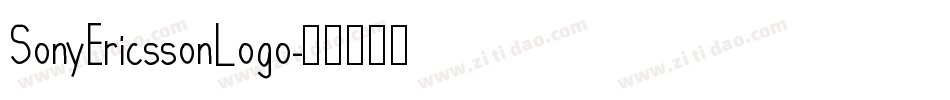 SonyEricssonLogo字体转换