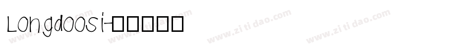 Longdoosi字体转换