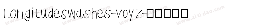 LongitudeSwashes-v0yZ字体转换