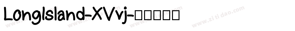 LongIsland-XVvj字体转换
