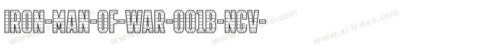 IRON-MAN-OF-WAR-001B-NCV字体转换