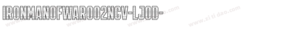 IronManOfWar002Ncv-ljOd字体转换