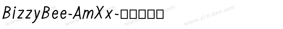 BizzyBee-AmXx字体转换
